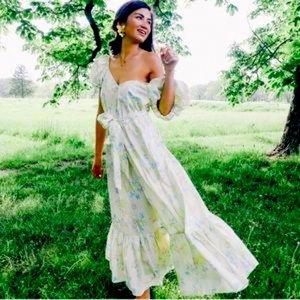 LoveShack Fancy for target yellow floral dress